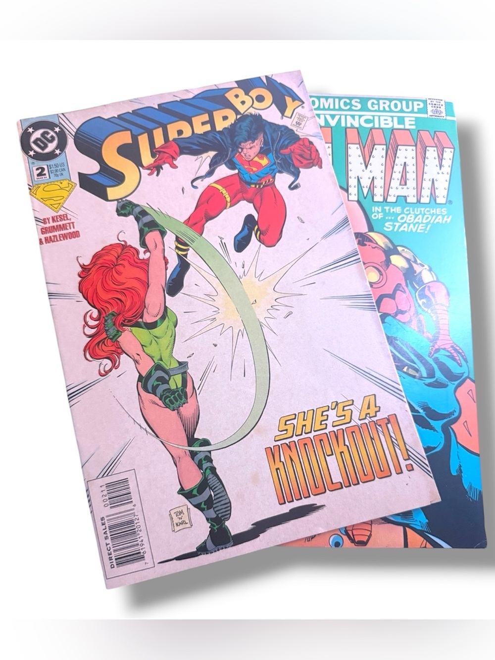 Superboy and Ironman Comic Bundle!